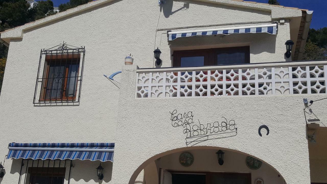 Apartamento casa DOBRADA Benissa Exterior foto